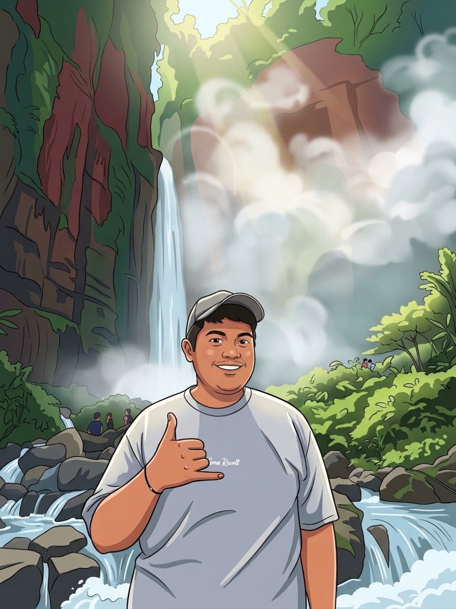 Tantra Wahyudi — comic style portrait